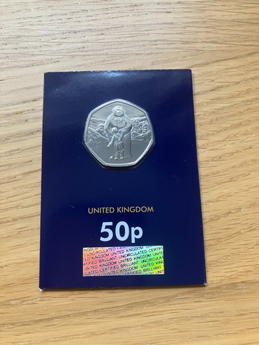 2019 50p the snowman and - uk,