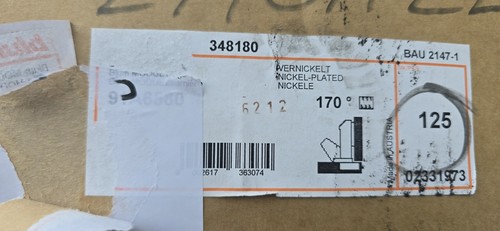 Blum 170 degree 91a6580 - , hinge