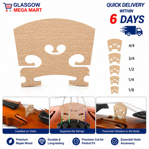 Affordable maple violin bridge - affordable,