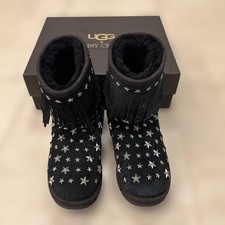 UGG × Jimmy Choo Suede Boots