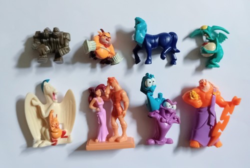 Disney hercules figurines set - disney,