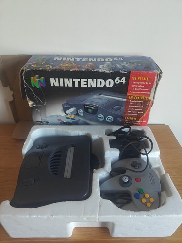 N64 console boxed - boxed, w/