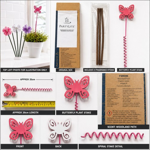 Partylite butterfly plant - butterfly,