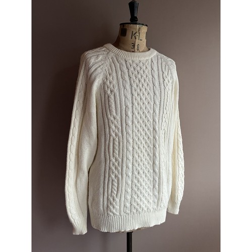 Vintage aran jumper men - aran,