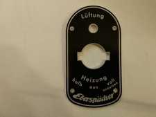 Nameplate plate for VW bus