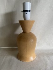 Laura Ashley Vintage Wooden Pine Table Lamp 1980s Homeware Lighting Light Design