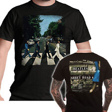 Official The Beatles T Shirt Vintage Abbey Road Crossing Black New S To 2XL 03MB