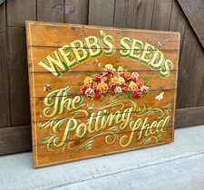 Vintage English Pub Sign She