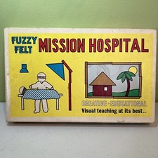 Vintage Fuzzy Felt Mission
