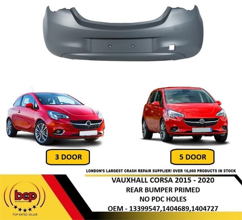 Vauxhall corsa 2015 rear - corsa, e