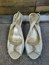 Debut Ladies Grey Bow Stiletto