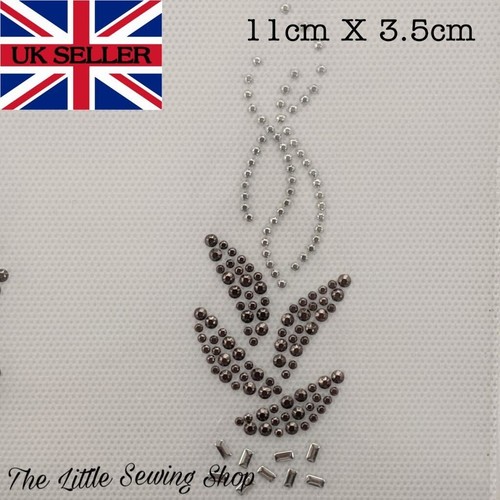 Diamante rhinestone motif - diamante,