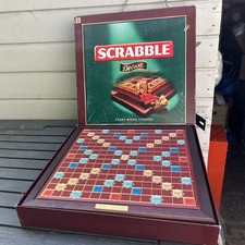 Scrabble Deluxe Edition Wooden