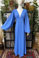 Vintage 1970s Blue Ossie Clark
