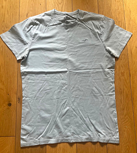 Hollister men blue logo crew - hollister, men's