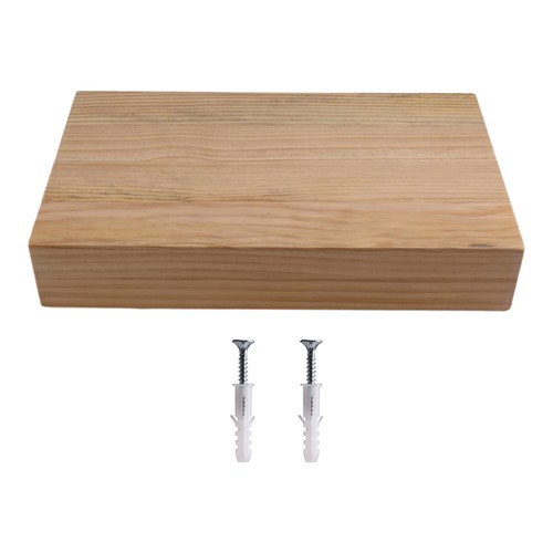 Solid wood floating - floating, shelf