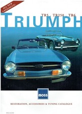 TRIUMPH TR5 , TR250 & TR6 (1967-76) COMPREHENSIVE PARTS CATALOGUE