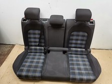 Volkswagen Golf Rear Complete Seats Cloth / Suede 2012-2019 MK7 GTE 5Q0885305C