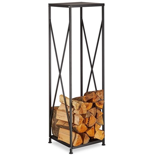 Large black metal steel - black,