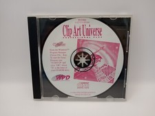 PC CD Clip Art Universe Professional Plus WPD International 1996 Retro Software 