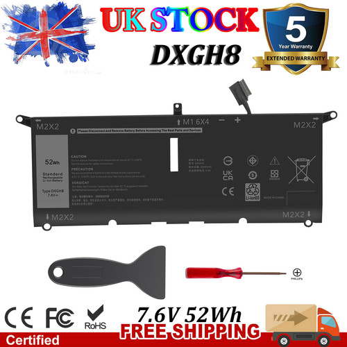 Dxgh8 battery for - battery, dell