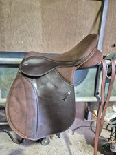 Thorogood brown cob saddle - t4,
