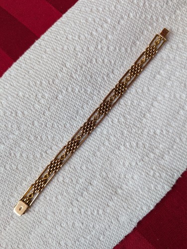 Vintage gold gate - , bracelet