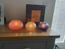 Partylite Glass Sea Urchin