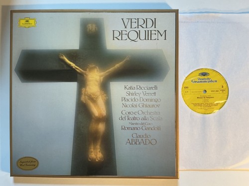 Abbado verdi requiem - requiem, n/mint