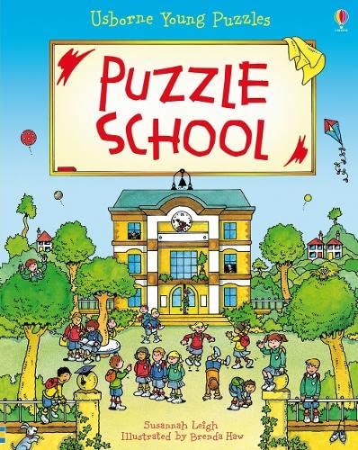 Puzzle school usborne young - school, (usborne