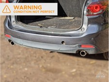 Mazda 6 Rear Bumper 2013 Estate 4/5dr GJ/GL Grey (12-20) Diesel 2.2 D