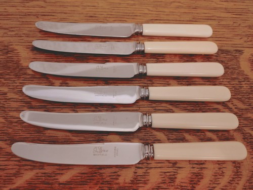 Vintage set faux bone - vintage,