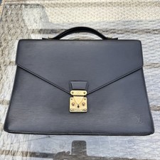 Louis Vuitton Briefcase Document Laptop Bag Epi Leather Vintage