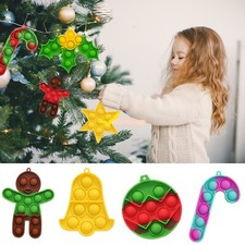 Christmas pop it fidget toys 