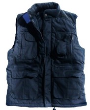 Mens blue bodywarmer gents - mens, xl