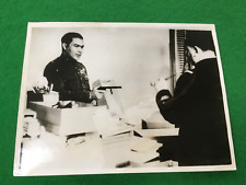 Fulgencio Batista  Cuba  PORTRAIT  WITH   TOY  REVOLVER  HANDGUN