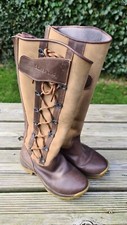Sherwood Forest Kingston Brown And Tan Size 4 Country Boots