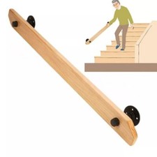100cm Wooden Stair Handrail