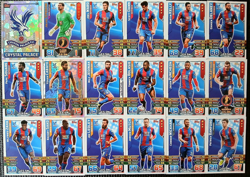 Match attax cards full team - attax,