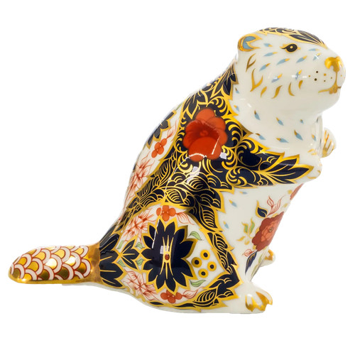 Royal crown derby - derby, beaver