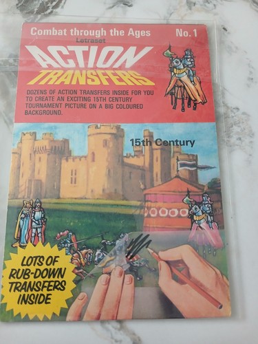 Letraset transfers combat - transfers,