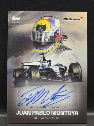 Topps mclaren racing juan - mclaren,