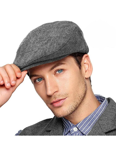 New mens tweed flat - new,