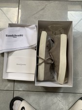 Russell Bromley Out Pace Grey Suede Men's Trainers UK Size 7 Euro 41