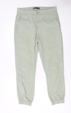 Zara women green jogger - women,