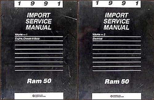 1991 dodge ram shop manual - dodge,