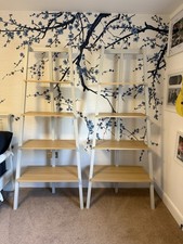 John Lewis Cuthbert Ladder Shelving Unit Natural Grey