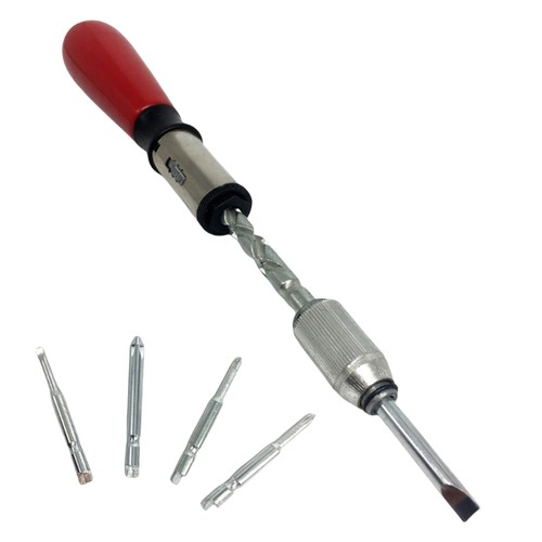 Push pull ratchet screwdriver - pull,