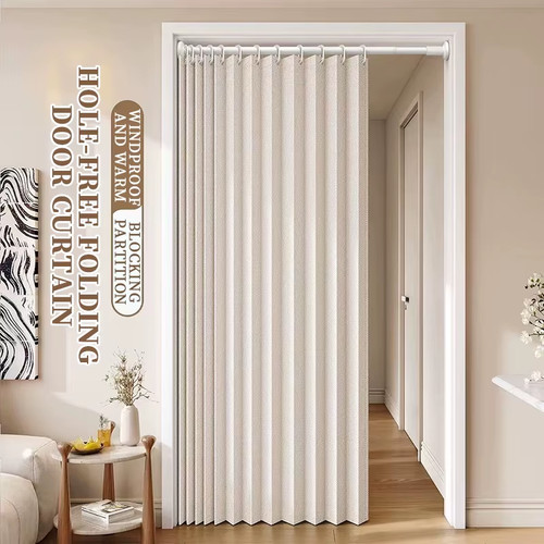 Pvc folding door oak - pvc, effect
