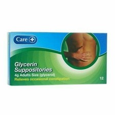 Care Glycerin Suppositories 4g